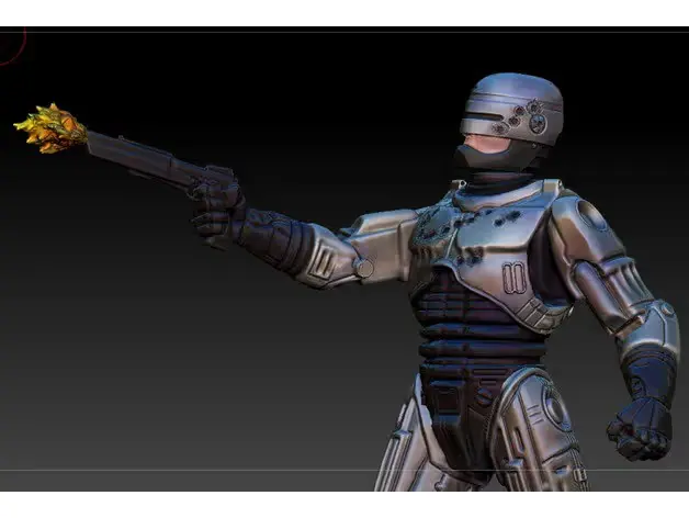 1987 Robocop Archivo Stl Para Impresion 3D