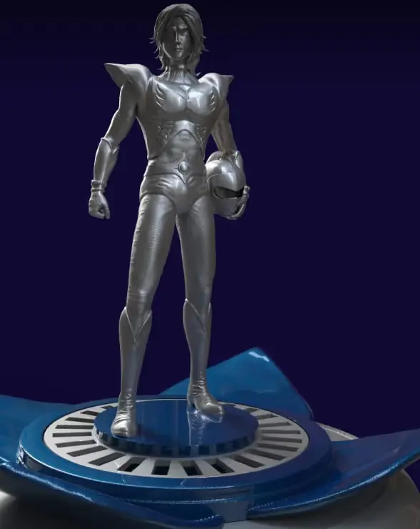 Actarus Estatua Archivo Stl Para Impresion 3D