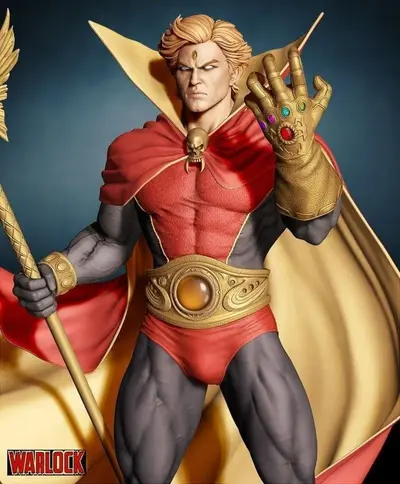 Adam Warlock 3D Archivo Stl Para Impresion 3D