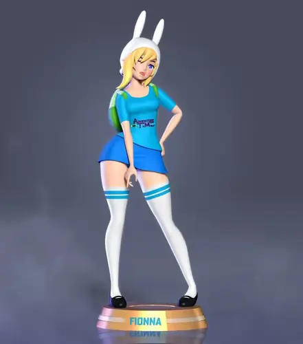 Adventure Time Fionna Nlsinh Archivos Stl Para Impresión 3d
