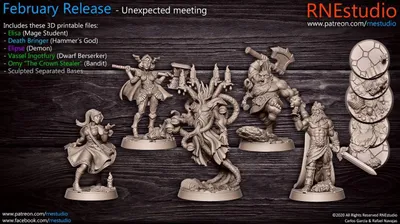 Against Shadows Starter Archivo STL Impresión 3D