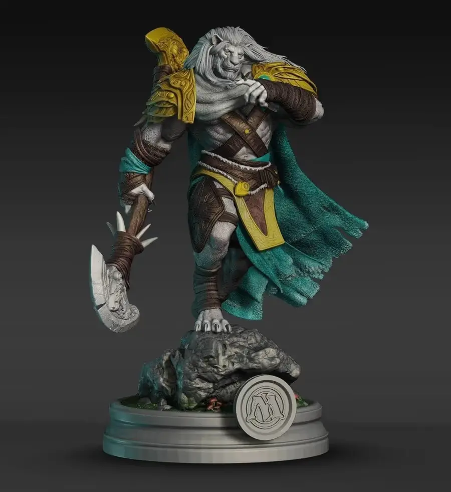 Ajani Archivo Stl Para Impresion 3D