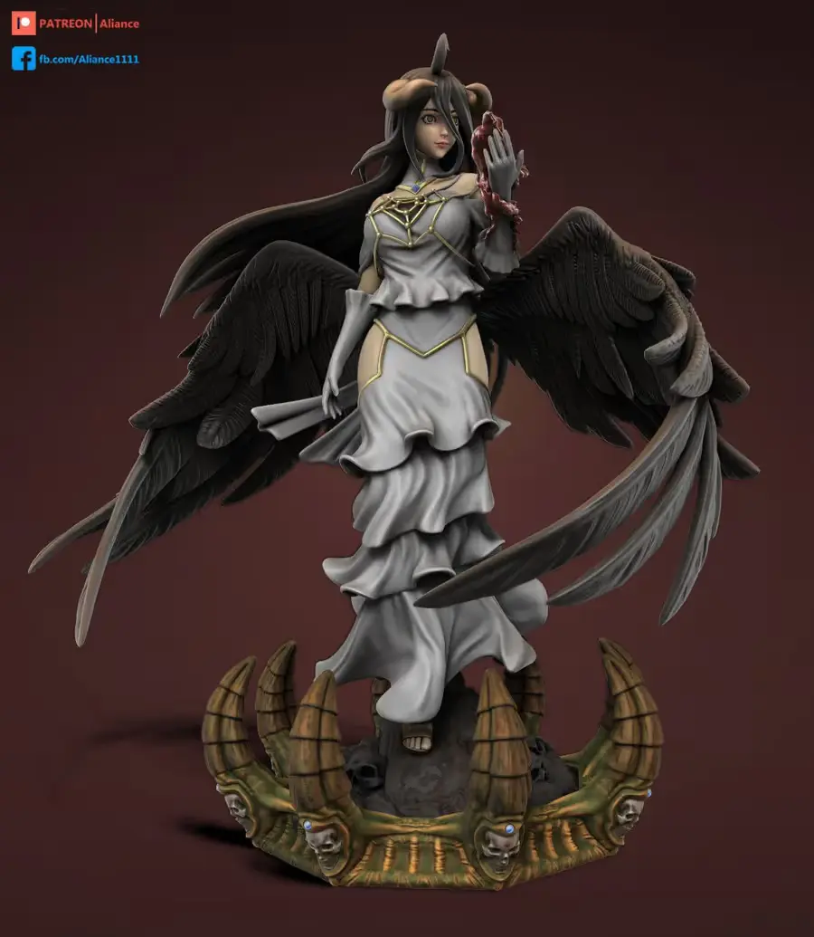 Albedo Overlord 2 Archivo Stl Para Impresion 3D
