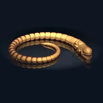 Alien Chest Burster V1-2 Flexi Archivo Stl Para Impresión 3d