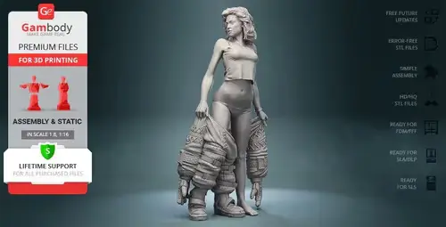 Alien Ellen Ripley Undies Gambody Archivos Stl Impresión 3d