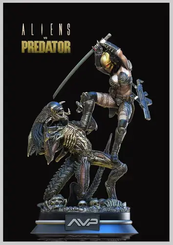 Alien Vs Predator Mb Archivo Stl Para Impresión 3d