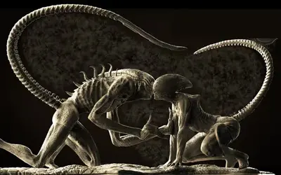 Aliens Love Affair W Archivos Stl Para Impresión 3d