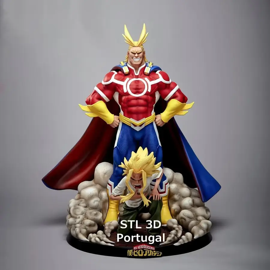All Might My Hero Academia Archivo Stl Para Impresion 3D