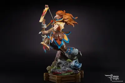 Aloy Horizon Zero Dawn Archivo Stl Para Impresion 3D