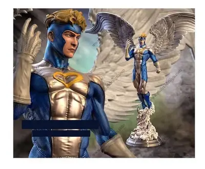 Angel Malix Stl Obj Para Impresión 3d