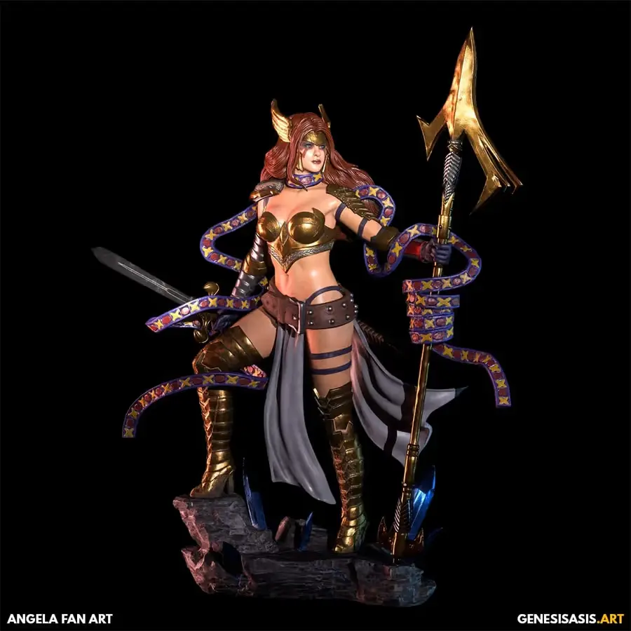 Ângela Archivo Stl Para Impresion 3D