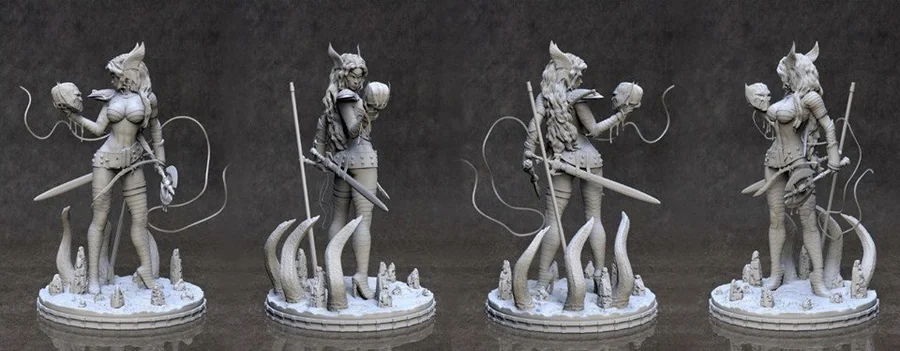 Angela Stl Archivo STL Impresión 3D