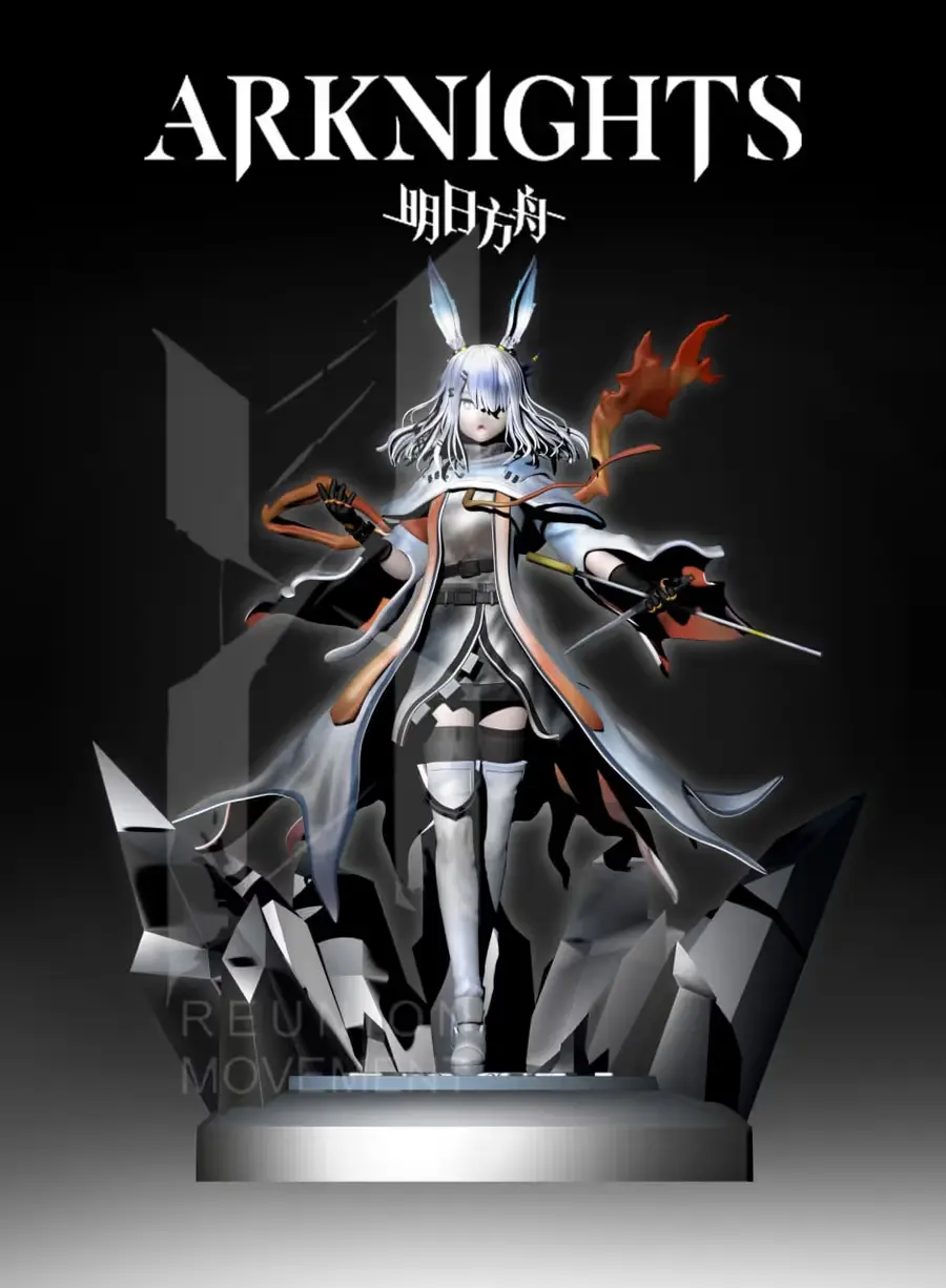 Arknights Frost Nova Archivo Stl Para Impresion 3D