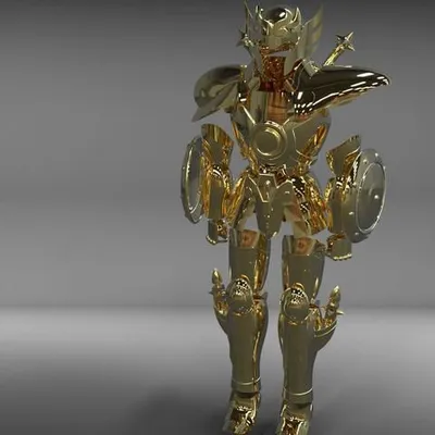 Armadura Libra Saint Seiya Archivo STL Impresión 3D