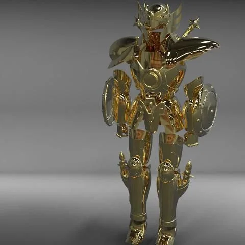 Armadura Libra Saint Seiya Archivo STL Impresión 3D