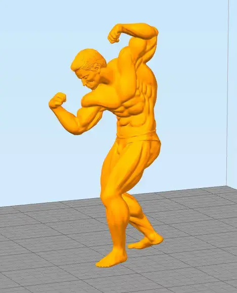 Arnold Posando Archivo Stl Para Impresion 3D