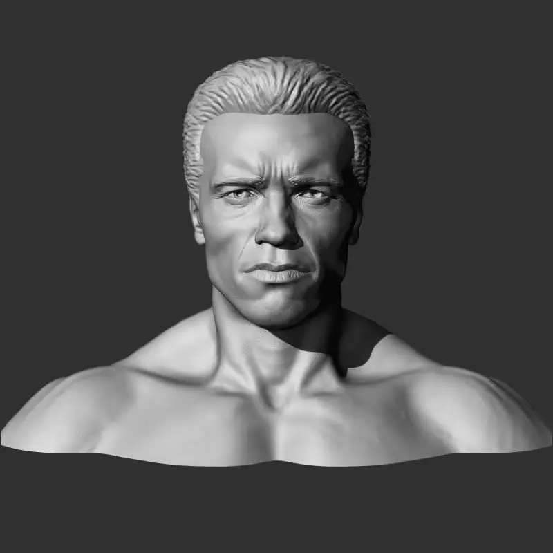 Arnold Schwarzenegger Archivo Stl Para Impresion 3D