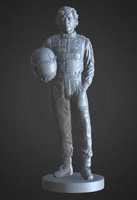 Ayrton Senna Archivo STL Impresión 3D