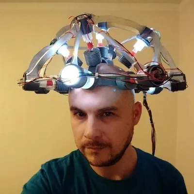 Back To Future Mind Reading Helmet Archivo STL Impresión 3D