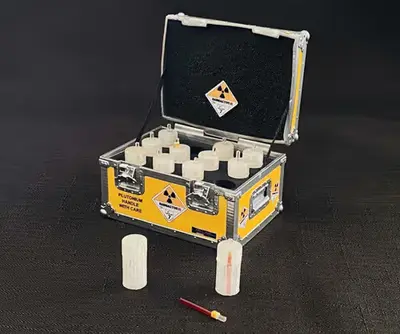 Back To The Future Plutonium Case Stl Obj Impresión 3d