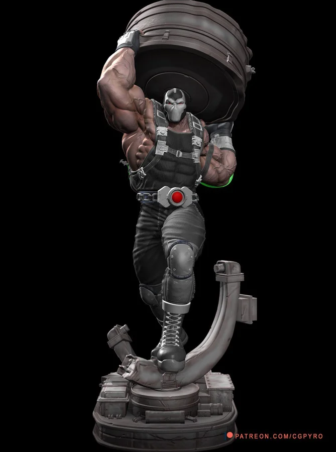 Bane Archivo STL Impresión 3D