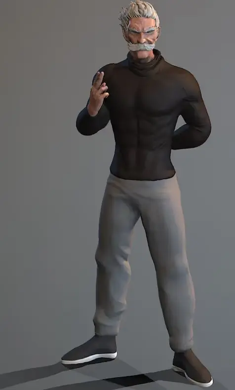 Bang Silver Fang Archivo Stl Para Impresion 3D