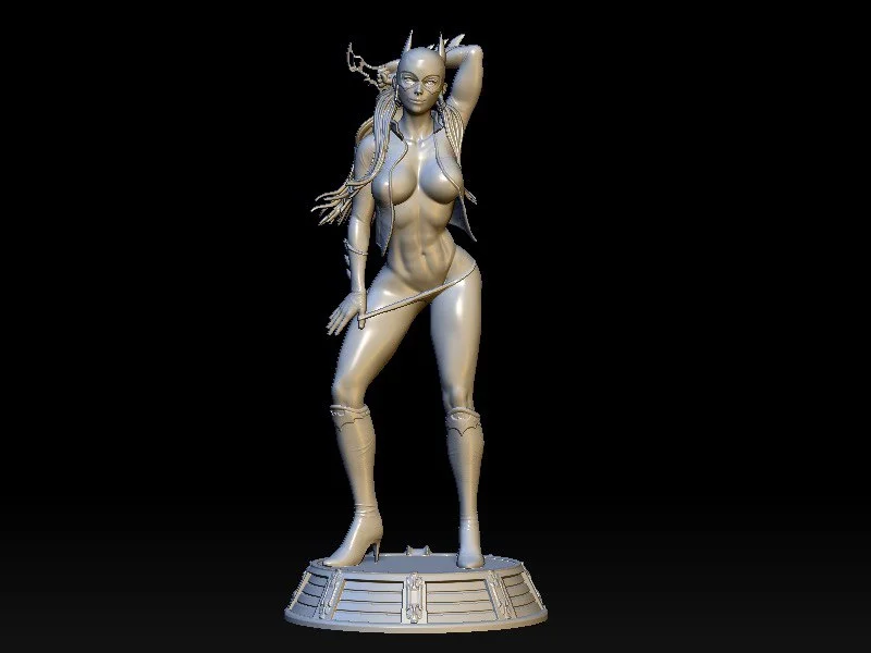 Batgirl Archivo STL Impresión 3D