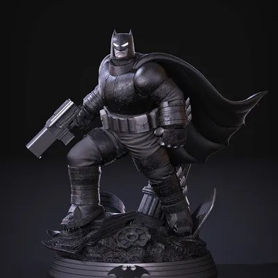 Batman En Armure Fan Art Archivo STL Impresión 3D
