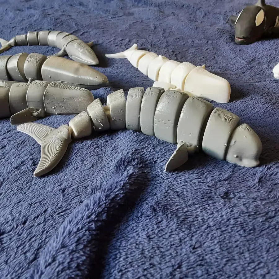 Beluga Archivo STL OBJ para Impresion 3D