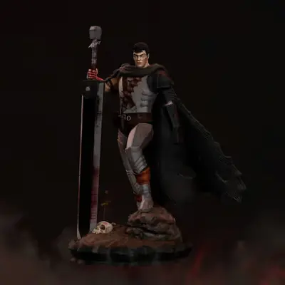 Berserk Guts Danielpf Archivo Stl Para Impresión 3d
