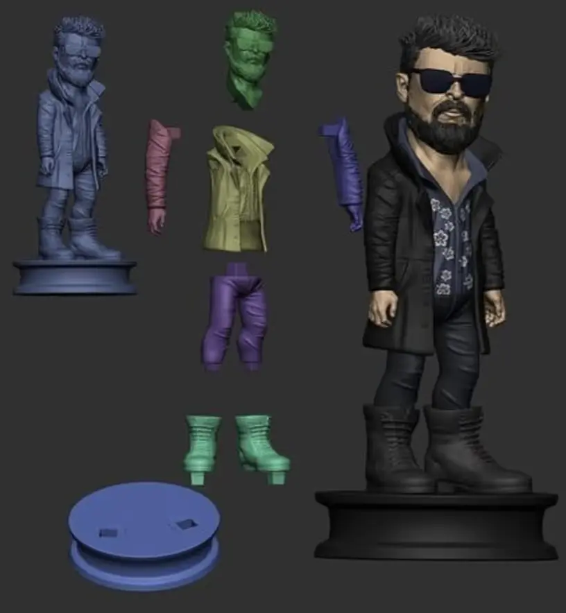 Billy Butcher The Boys Archivo Stl Para Impresion 3D