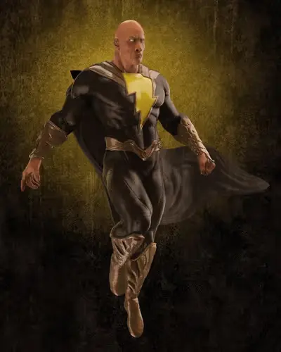 Black Adam The Rock V 1-2 Ni Archivos Stl Para Impresión 3d
