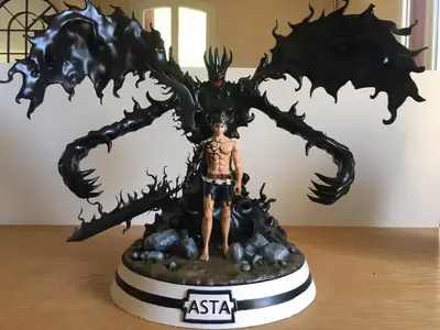 Black Clover Asta Archivo Stl Para Impresion 3D