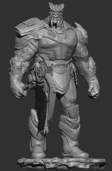 Black Dwarf Cull Obsidian Archivo STL Impresión 3D