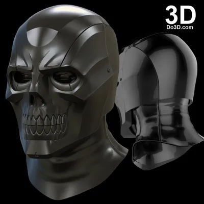 Black Skull Archivo STL Impresión 3D