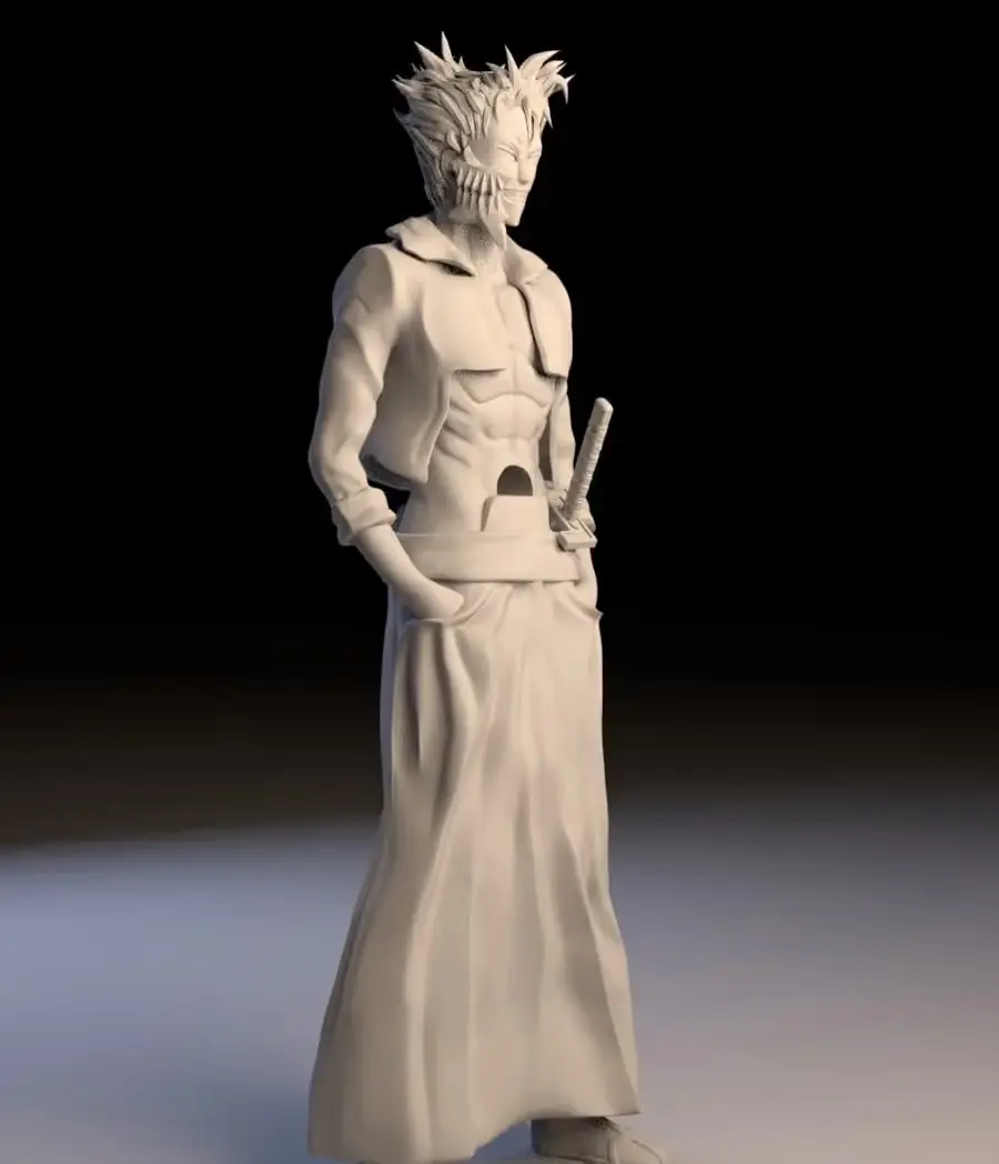Bleach Grimmjow Archivo Stl Para Impresion 3D