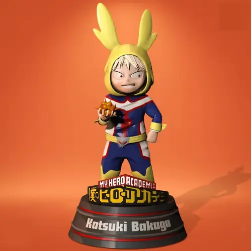 Boku No Hero Kid Bakugo Amc Archivo Stl Para Impresión 3d