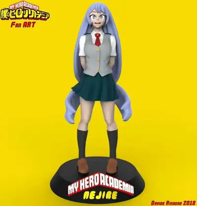 Boku No Hero Nejire My Hero Academia Stl Obj Impresión 3d