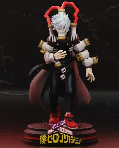 Boku No Hero Shigaraki 75-32mm Archivo Stl Para Impresión 3d