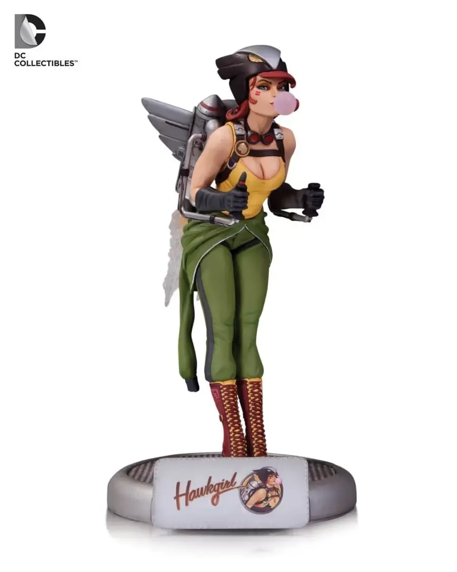 Bombshells Hawk Girl Archivo Stl Para Impresion 3D