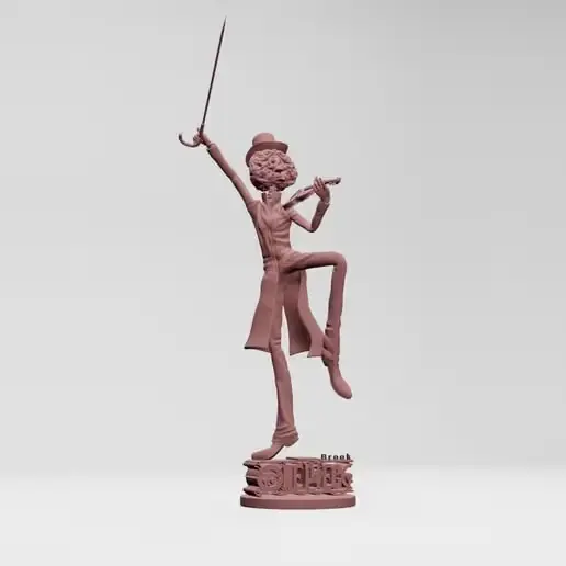 Brook One Piece Archivo Stl Para Impresion 3D