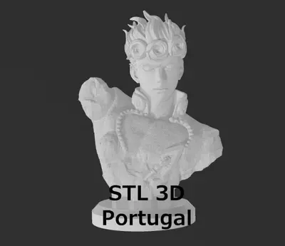 Bruno Busto Jojo Archivo Stl Para Impresion 3D