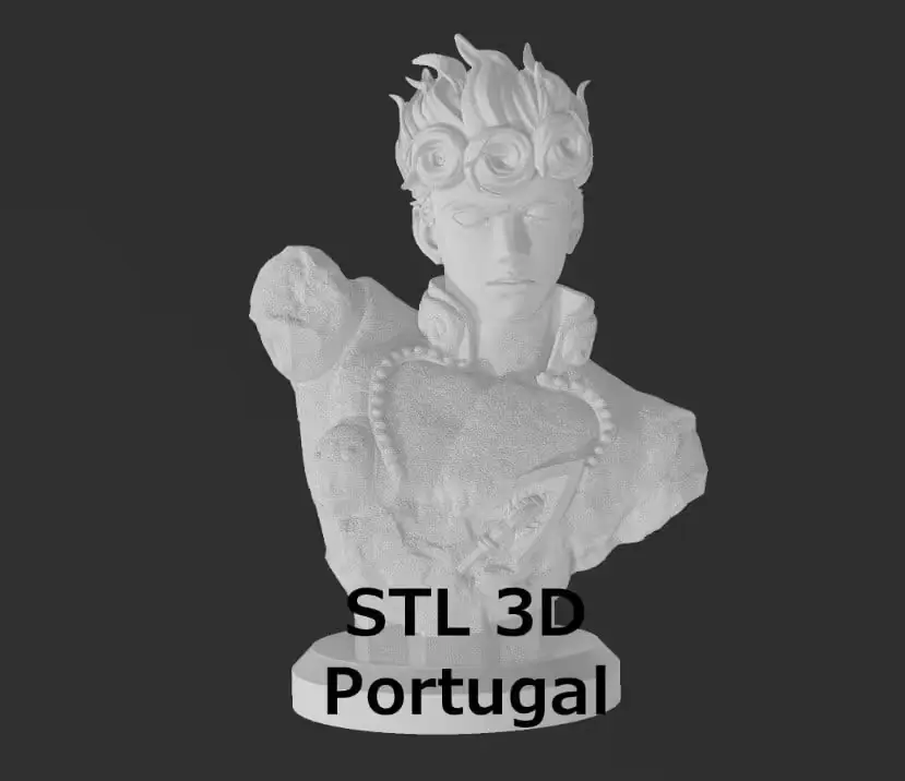 Bruno Busto Jojo Archivo Stl Para Impresion 3D