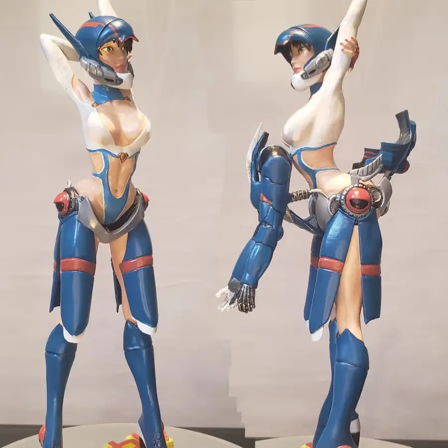 Bubblegum Crisis Mecha Girl Archivo Stl Para Impresion 3D