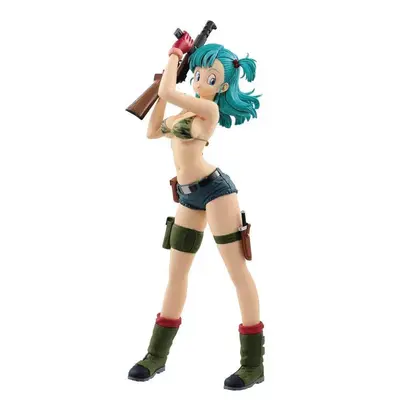 Bulma Dragon Ball Archivo Stl Obj Para Impresion 3D