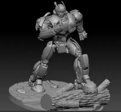 Bumble Bee Transformer Archivo STL para Impresion 3D