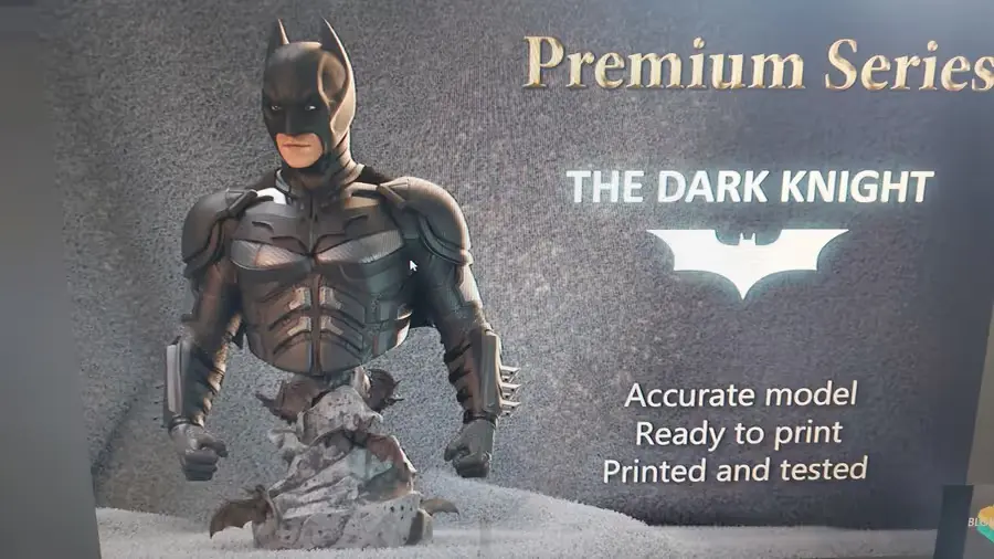 Busto Batman The Dark Night Archivo Stl Para Impresion 3D