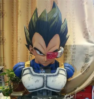 Busto Vegeta Dragon Ball Archivo STL para Impresion 3D