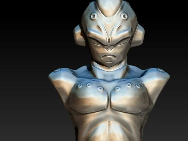 Buu Kid Re Make Busto Archivo STL Impresión 3D