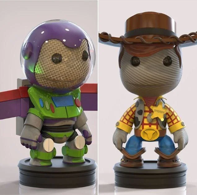 Buzz & Woody Archivo STL Impresión 3D